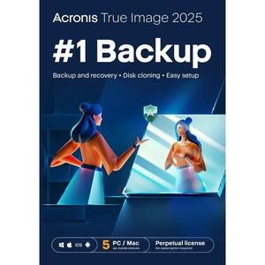 Acronis True Image 2025 - 5 PC (elektronikus licenc) kép