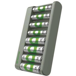 GP Eco E821 + 4× AA 2100 + 4× AAA 850 kép