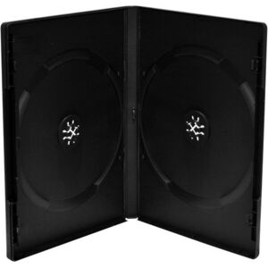 MediaRange box: 2 DVD 14 mm, 50 db, fekete kép