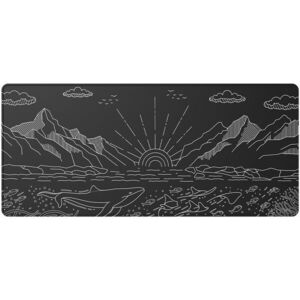 Dark Project Gaming Mousepad, Terra Nostra Black, XL kép