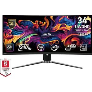 34" MSI MPG 341CQPX QD-OLED kép