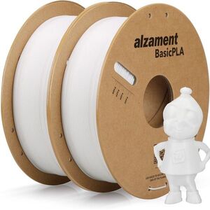 Alzament PLA Basic Dualpack 2x1kg White kép