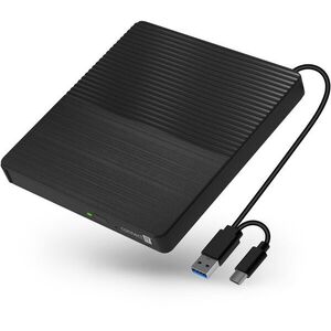 CONNECT IT 3in1 SlimDrive + kártyaolvasó, USB-C kép