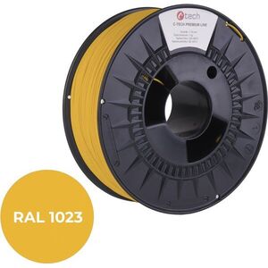 C-TECH PREMIUM LINE ASA 3D nyomtatószál, közlekedési sárga RAL1023 kép