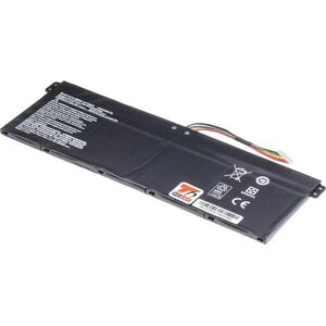T6 Power Acer Aspire 3 A315-23 kompatibilis, Li-Ion, 11, 25 V, 3830 mAh (43 Wh), fekete kép