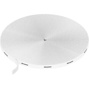 AlzaPower VelcroStrap+ Roll, 25 m - fehér kép