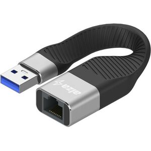 AlzaPower FlexCore USB-A (M) to RJ-45 (F) fekete kép