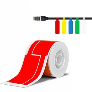Niimbot T 25x76mm 200 db, piros - B21, B21S, B3, B1S kompatibilis kép
