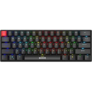 Marvo Saber 61 Black Mechanical Wired Keyboard - EN kép