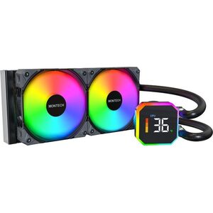 Montech Hyper Flow Digital 240 Black kép