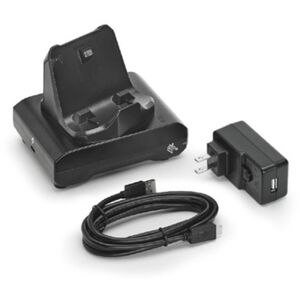Zebra ZQ300 dokkoló, 1 slotos, USB-A/USB-C kábel, AC/USB adapter kép