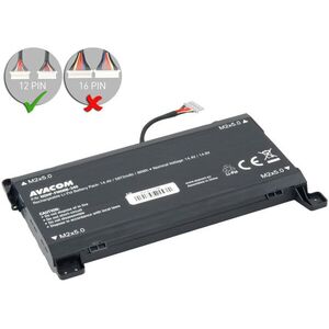 Avacom FM08B HP Omen 17 Li-Pol 14, 4V 5972mAh 86Wh - 12 tűs csatlakozó kép
