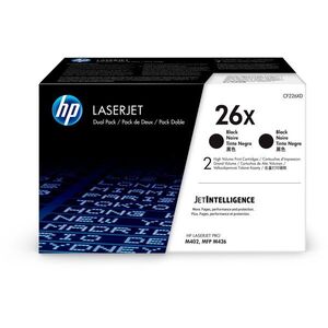 HP CF226XD No. 26X Dual Pack eredeti fekete, 2 db kép