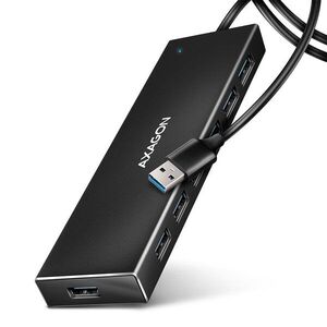 AXAGON HUE-F7A CHARGING Hub, USB-A 5Gbps, 7× USB-A, micro USB power IN, USB-A cable, 1m kép