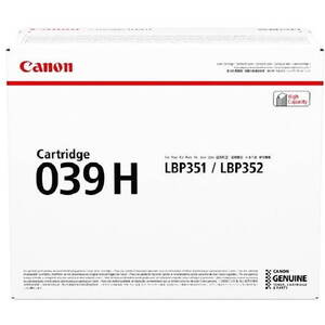 Canon CRG-039H fekete kép