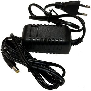 Stabilizált DC 12 V/1 A tápegység műanyag házban kép