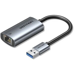 Vention USB-A to Gigabit Ethernet Adapter 0.15M Gray Aluminum Alloy Type kép