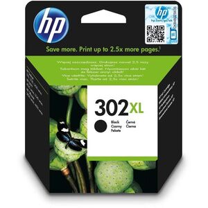 HP F6U68AE sz. 302XL fekete kép