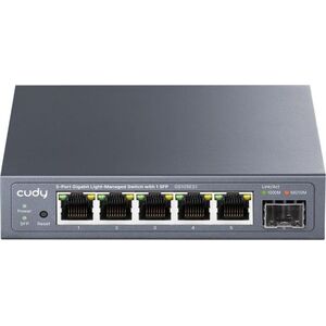 Cudy 5-Port Gigabit Easy-Managed Switch with 1 SFP kép