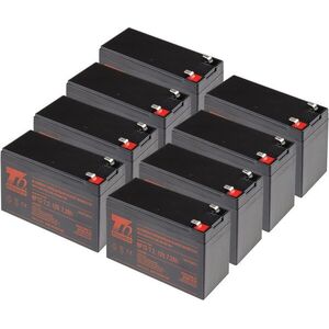 T6 Power APC RBC27 kompatibilis készlet, VRLA, 12 V kép