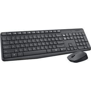 Logitech Wireless Combo MK235, fekete - HU kép