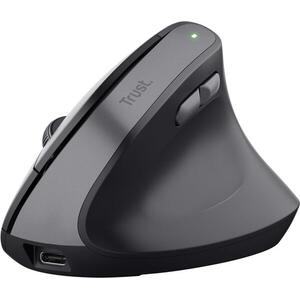 Trust BAYO II Eco Ergonomic Wireless Mouse Black - fekete kép