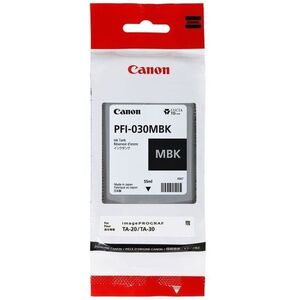 Canon PFI-030MBK, fekete kép