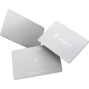 Tangem Wallet 3 Card Set White Stealth kép