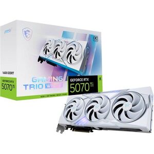MSI GeForce RTX 5070 Ti 16G GAMING TRIO OC WHITE kép
