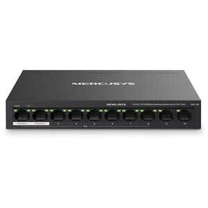 Mercusys MS110P, 10-Port switch, 8-Port PoE+ kép