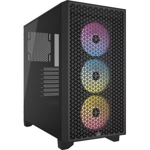 Corsair iCUE 3000D RGB AIRFLOW Black kép