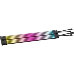 Corsair iCUE ARGB PSU Cable Strips, 2x 200 mm LED Strips kép