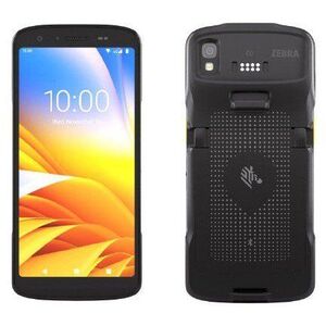 Zebra TC27, WWAN, 5G, wifi 6, SE4710, 6" kijelző, 6 GB/64 GB, 16 MP RFC, 5 MP FFC, 2-pin back I/O, stand kép