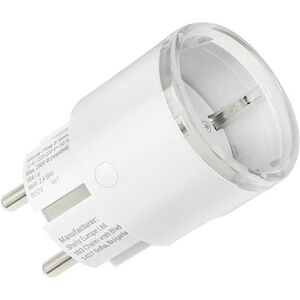 Shelly Plug S Gen3 konnektor teljesítményméréssel, WiFi, fehér kép