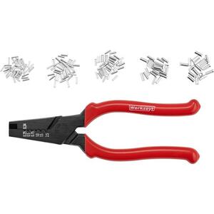 CONNEX krimpelő fogó + kábelsaru, 0, 5 - 2, 5 mm2, 150 db kép