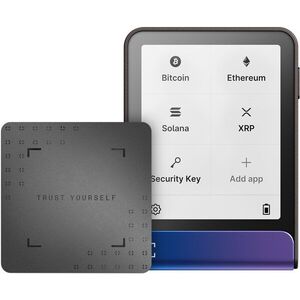 Ledger Flex Neptune Blue Crypto Hardware Wallet with Recovery Key kép