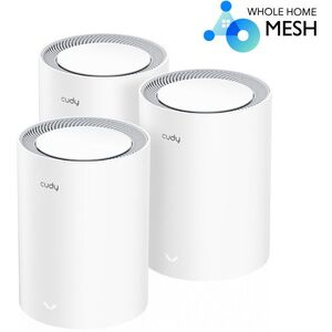 CUDY AX3000 Wi-Fi 6 Mesh 2, 5Gb Solution, fehér (3-pack) kép