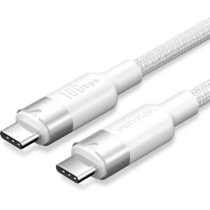 Vention USB 3.2 Gen 2 Type-c Cable 1m - white kép