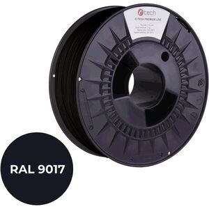 C-TECH PREMIUM LINE TPU 90A rugalmas, közlekedési fekete, RAL9017 kép