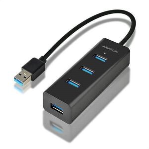 AXAGON HUE-S2B 4-port USB 3.0 CHARGING hub kép