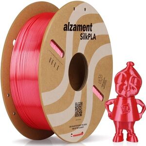 Filament Alzament PLA Silk, 1 kg, Pink kép