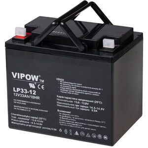 Vipow BAT0227 zselés akkumulátor 12 V, 33 Ah kép