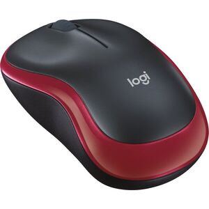 Logitech Wireless Mouse M185 piros kép