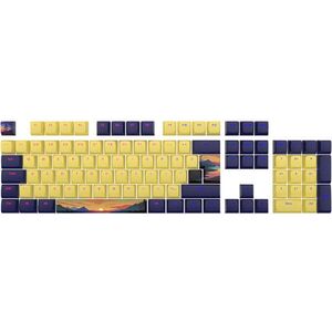 Dark Project Sunset Keycaps kép