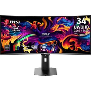 34" MSI MPG 341CQR QD-OLED X36 kép