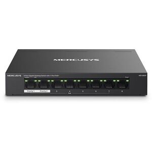 Mercusys MS108GP, 8-Port Gigabit switch, 7-Port PoE+ kép