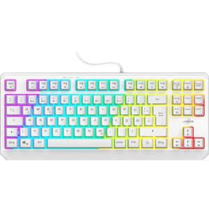 HAMA Gaming uRage Exodus 220 TKL keyboard, RGB, white - HU kép