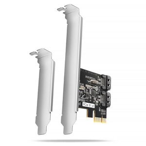 AXAGON PCES-SJ2, 2x internal SATA 6G port, PCIe controller kép