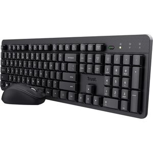 Trust ODY II Wl Keyboard & Mouse Black - fekete, HU kép