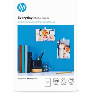 HP EVERYDAY GLOSSY PHOTO PAPER 100 SHT / 10 X 15 CM kép